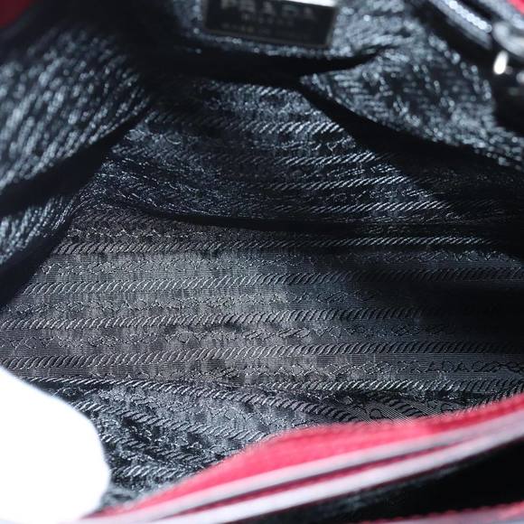 PRADA Tote Bag Patent leather Red Auth ep5078 - Picture 9 of 16